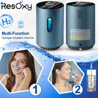 Hydrogen Inhalation Machine 225ml/min PEM Tech Hydrogen Generator 99.99% High Purity Hydrogen Concentrator H2 Oxygen Gas Inhaler