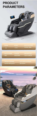 4D SL Tracking Massage Chair, Zero Gravity Recliner Chair, Full Body Airbag Massage Sofa, Office Chair with Touch Screen, 3-Year