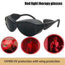 Red LED Infrared Light Protective Glasses Laser Eyes Protection Glasses For Tanning Goggles UV Blocking IPL Laser Safety Glasses