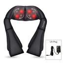 Neck and Shoulder Massager Heated Back Massager U Shape Deep Kneading Electric Massage Pillow For Neck Waist Leg Body