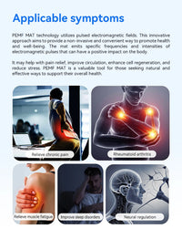 PEMF Therapy Mat 200×60cm — Magnetic Frequency Healing for Full-Body Wellness