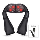 Neck and Shoulder Massager Heated Back Massager U Shape Deep Kneading Electric Massage Pillow For Neck Waist Leg Body