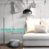 Foot Massager Heating Therapy Air Compression  Knead Roller Muscle Relaxation Electric Foot Massage Machine