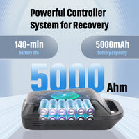 Full Leg Massager with 4 Air Chambers — Cordless USB-Powered Compression Boots for Relaxation and Daily Leg Care