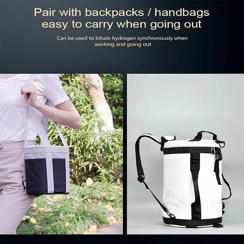 Hydrogen Inhalation Machine 225ml/min PEM Tech Hydrogen Generator 99.99% High Purity Hydrogen Concentrator H2 Oxygen Gas Inhaler