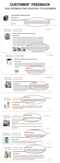 Medical 3000ml Hydrogen Water Generator Hydrogen Inhalation Machine H2 O2 HHO Double Outlet Hydrogen Inhaler Breathing Device