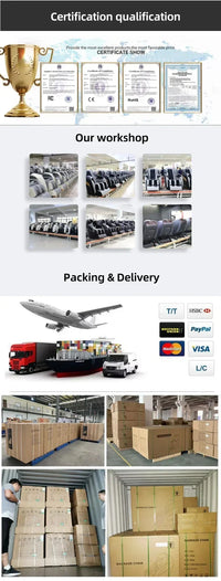 4D SL Tracking Massage Chair, Zero Gravity Recliner Chair, Full Body Airbag Massage Sofa, Office Chair with Touch Screen, 3-Year