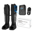 Leg Massager Air Pneumatic Compression Boots Athlete Pump Controller 240mmHg Dropship Therapeutic Leg Recovery Massage Machine