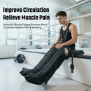 Full Leg Massager with 4 Air Chambers — Cordless USB-Powered Compression Boots for Relaxation and Daily Leg Care