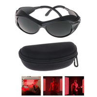 Red LED Infrared Light Protective Glasses Laser Eyes Protection Glasses For Tanning Goggles UV Blocking IPL Laser Safety Glasses
