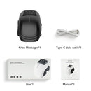 Cordless Heated Knee Massager — Vibration & Heat Therapy for Joint Relief