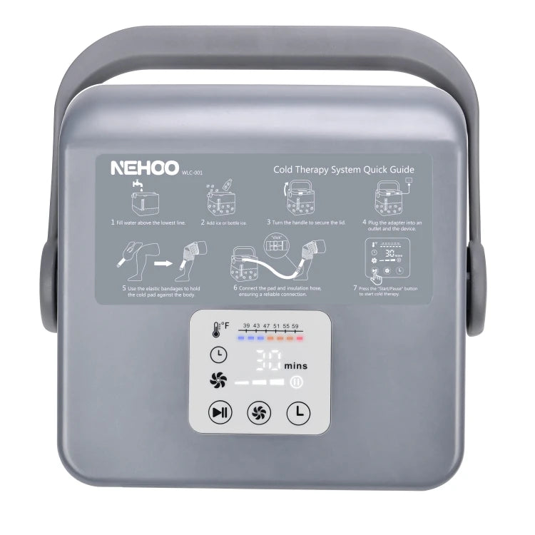 Leg MassagerHome Portable Physiotherapy Leg Cryotherapy Ice Cooler Cryo Cold Water Compression Therapy System Machine Pad