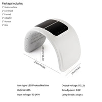 Professional 7 Colors PDT LED Mask Facial Red Light Therapy Skin Rejuvenation Device Face Lift Anti Wrinkle Beauty Machine