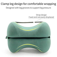 Memory Foam Knee Pillow for Side Sleepers with Straps Soft Leg & Knee Pillow memory foam leg pillow for side sleepers