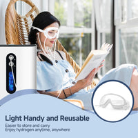 2 In 1 Multiple Uses Hydrogen Eye Mask Hydrogen Absorb  Into Eyes And Ears Hydrogen Ear Suction Cannula